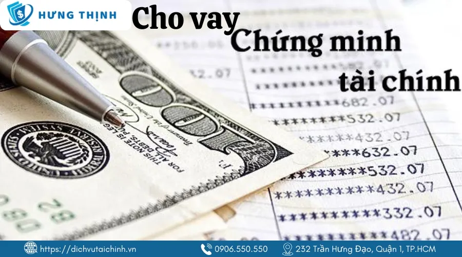 Cho vay chứng minh tài chính là giải pháp bổ sung tài chính tạm thời