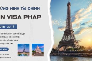 chứng minh tài chính đi pháp