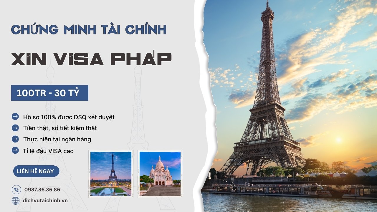 chứng minh tài chính đi pháp