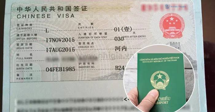 Dịch vụ làm visa Trung Quốc Trọn gói – nhanh – Tiết kiệm chỉ có tại Hưng Thịnh