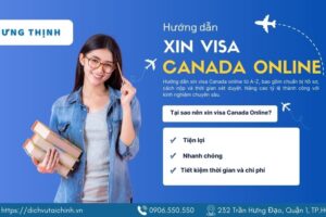 Huong Dan Xin Visa Canada Online