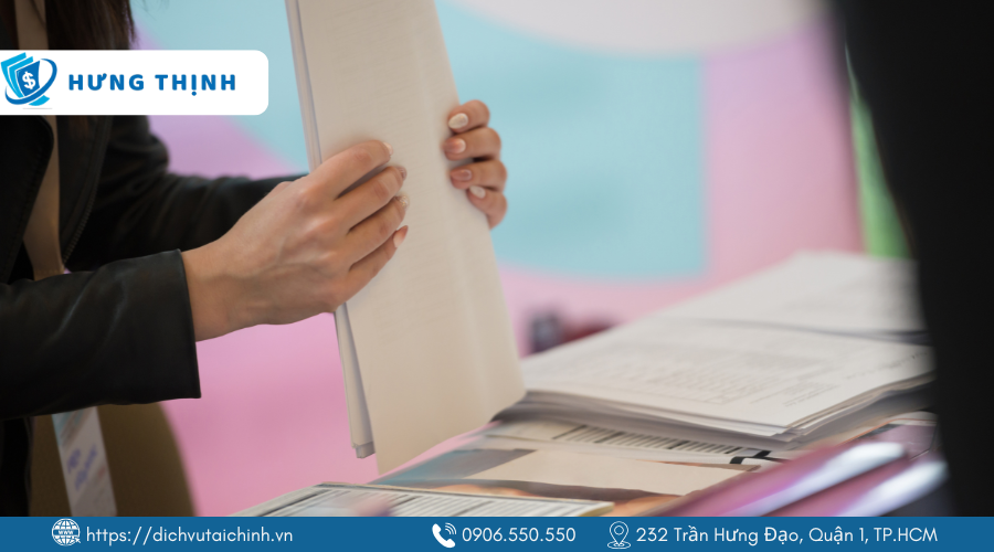 Chuẩn bị đầy đủ hồ sơ để việc chứng minh tài chính diễn ra suôn sẻ