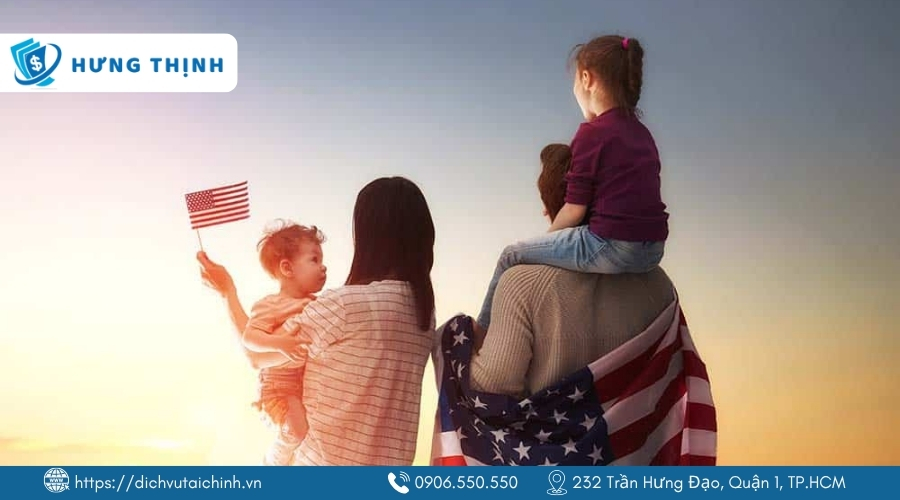 Diện bảo lãnh (vợ/chồng, con cái, cha mẹ) thường không bắt buộc IELTS