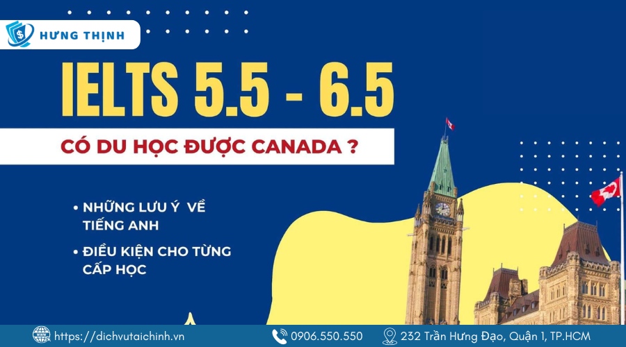 Với mức IELTS 5.0 hoặc 5.5, bạn vẫn có thể du học Canada