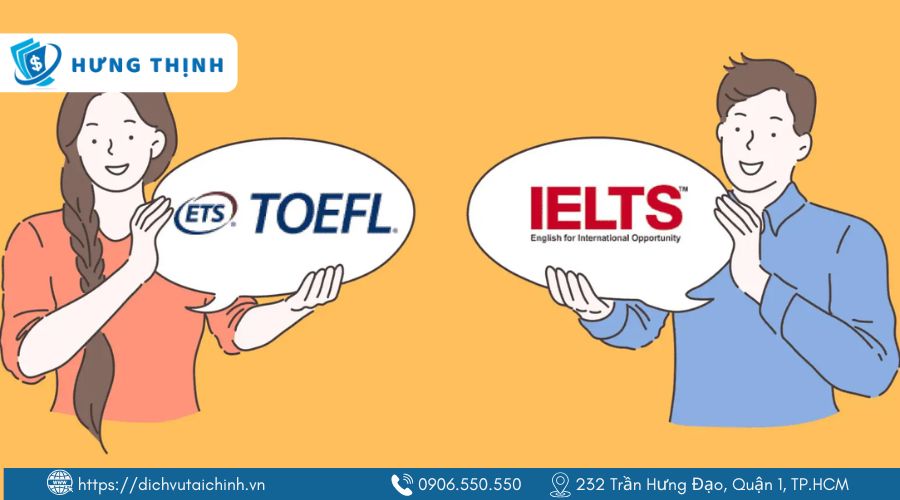 Các trường ở Mỹ yêu cầu IELTS/TOEFL để đánh giá năng lực tiếng Anh