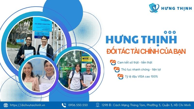 Dịch vụ chứng minh tài chính du lịch Canada uy tín tại Hưng Thịnh