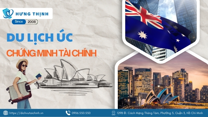 Giải pháp chứng minh tài chính du lịch Úc 2025 
