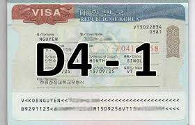 Visa Du Hoc Han Quoc D4 1