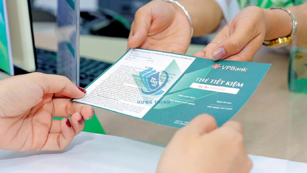 Mẫu sổ tiết kiệm tại ngân hàng VPBank